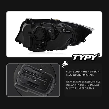 For BMW 3 Series E90 Headlights Head Lamps 2005-2012 Upgrade