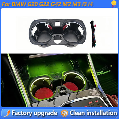 For BMW G20 G22 G80 G82 Colors Cup Holder G42 M2 M3 M4 I3 I4