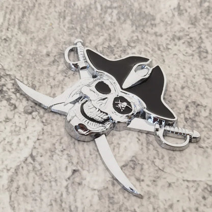 high-quality Modification Metal 3D Stereoscopic Stickers Devil