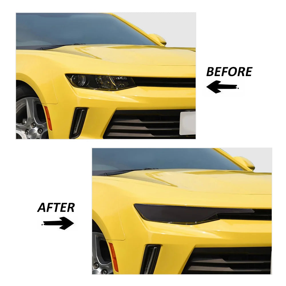For Chevrolet Camaro 2019 2020 2021 Bawa ABS Smoked Black