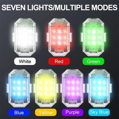 Donwof Strobe M3 Motorcycle Flash anti-collision Warning