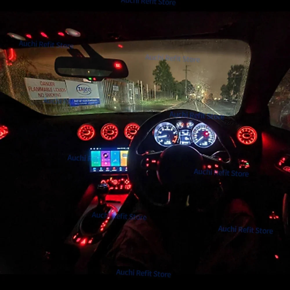 For Audi Tt 2007-2014 APP Control 256 Colours Air Vents Ac