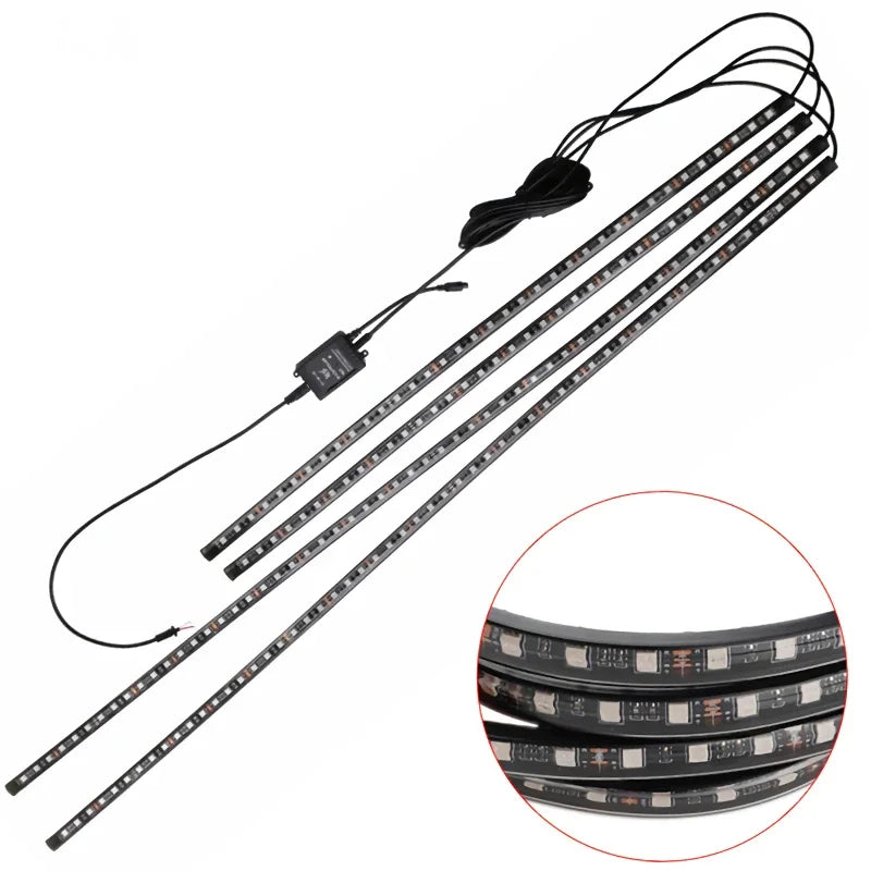 Underglow Neon Flexible Strip Underbody Remote APP Control RGB
