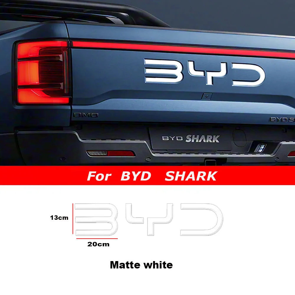 For BYD Shark 1PC Rear Body Sticker