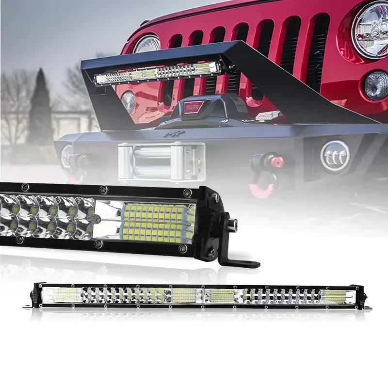 Slim 12D Bar Inch Spot Flood Combo Beam SUV