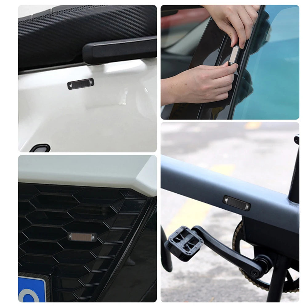 Waterproof Solar Power Warning Simulated Alarm Wireless