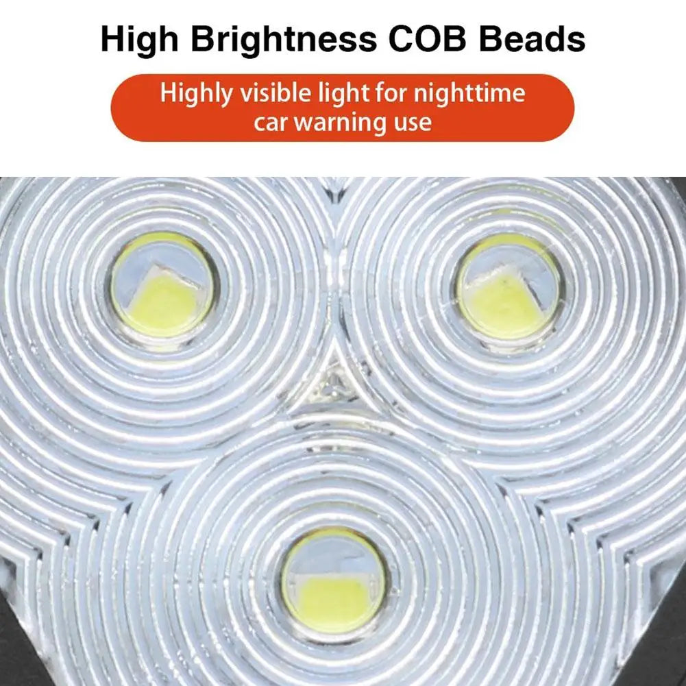 Magnetic Warning Rechargeable Flashing Beacon Strobe Alarm