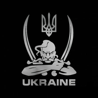 15CM Cool Ukraine Adhensive Stickers On Pvc Exterior Parts