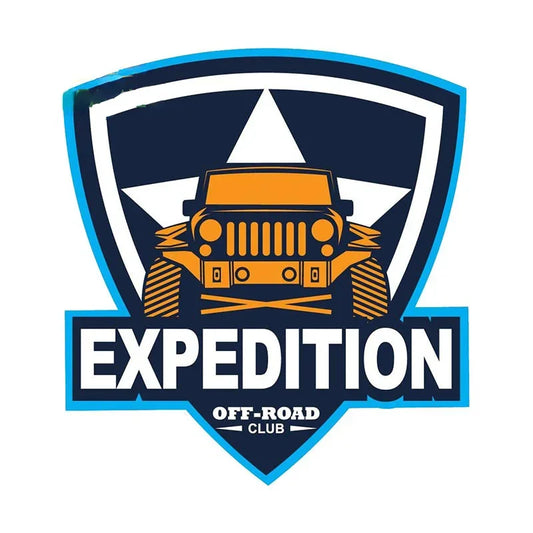 13CM Expedition Travel Sticker Never Stop Exploring Decal Jdm