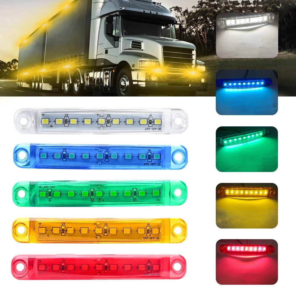 Truck Side Signal 24V Trailer Taillight Reversing Running Brake