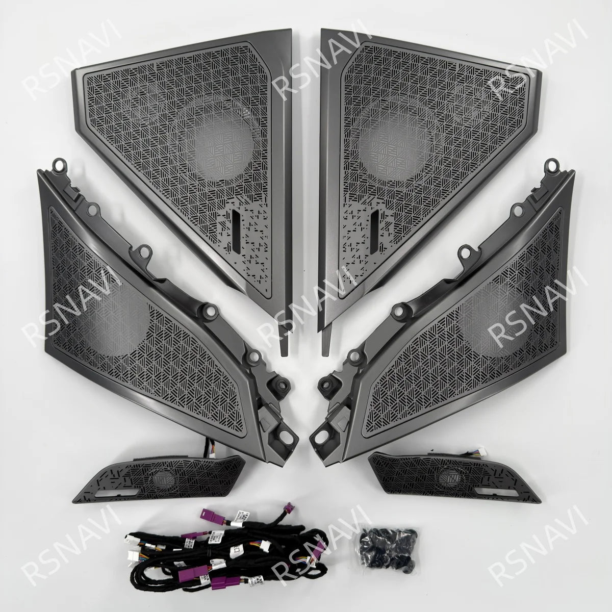 For BMW 5 Series G60 Speaker Cover RGB Tweeter Midrange Hifi