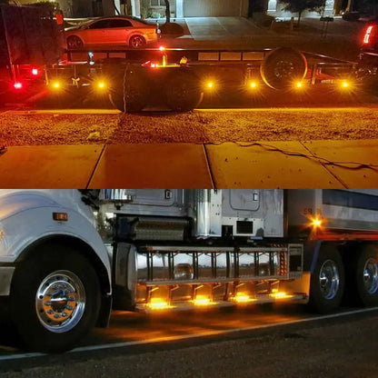 For Scania 12V 24V Side Marker Oval Clearance Trailer Brake Rear