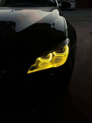 For BMW 6 Series F06 F12 F13 Lemon Yellow Drl Csl Daytime