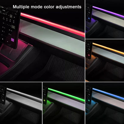 For Dashboard Floor Foot Front Windshield Ambient Mood USB APP