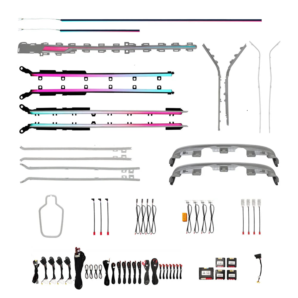 For Audi A6 A7 C8 Upgrade 256 Color European Version Interior