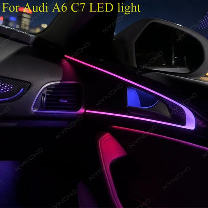For Audi A6 C7 Ambient Lighting Colors Suitable Models From 2011