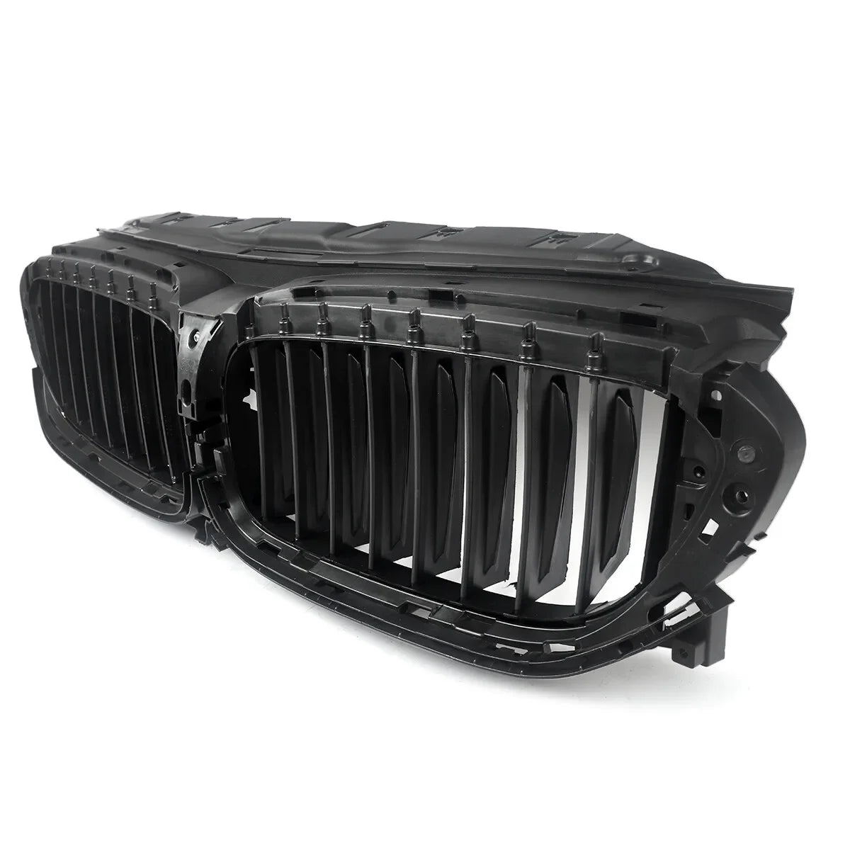 For BMW 5 Series G30 G31 520I 530D 2017 2020 Black Grill Grid