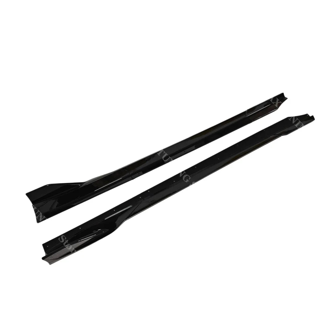 For BMW M2 G87 2023 2024 Gloss Black ABS 6PCS Side Skirts