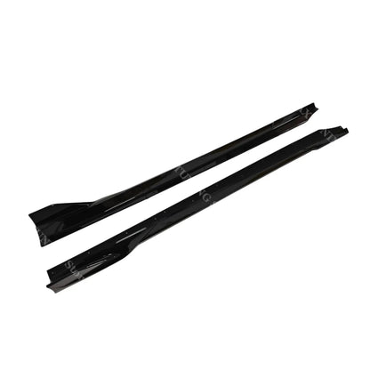 For BMW M2 G87 2023 2024 Gloss Black ABS 6PCS Side Skirts