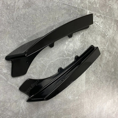 For BMW 3 Series F30 M Rear Bumper Diffuser Side Splitters Gloss