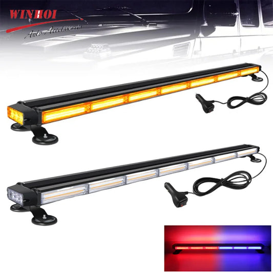 For Traffic Double Side Rooftop Strobe Bar Bright Warning Beacon