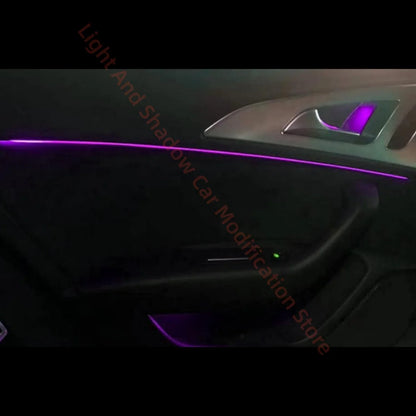 For Audi A6 C7 2012-2018 Ambient Fit Interior Lighting Upgrade