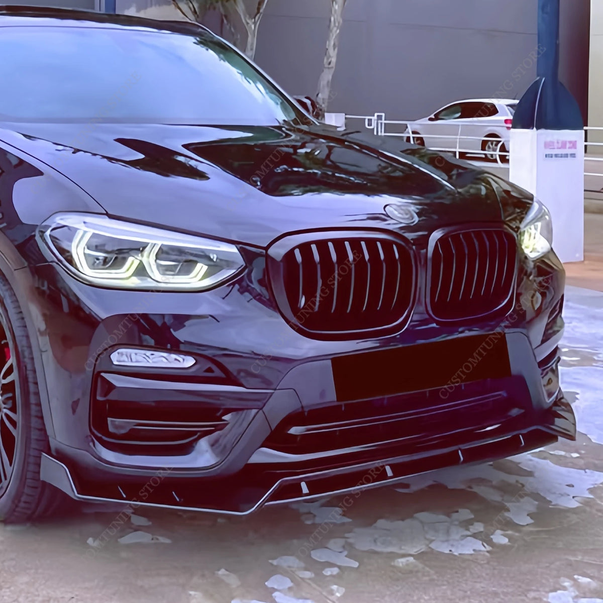 For BMW X3 G01 Non-M Sport Mt Front Bumper Splitter Lip Spoiler