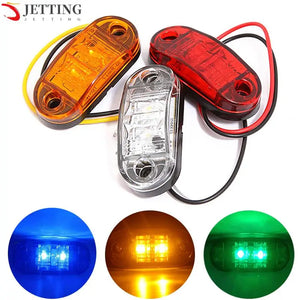 1PC 12V 24V Side Marker Warning Tail External Trailer