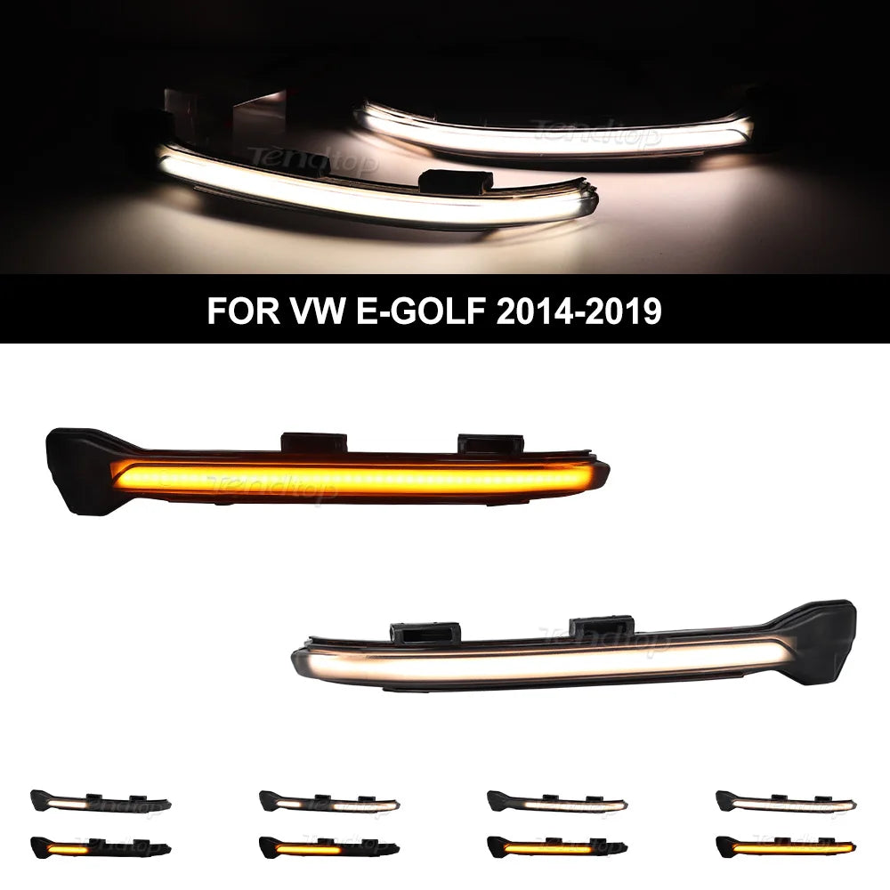 For Volkswagen VW Golf 7 MK7 2PCS Dynamic Turn Signal Side