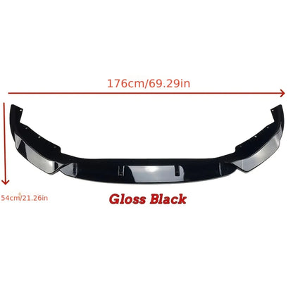 For BMW 5 Series G30 G31 Front Bumper Lip Spoiler Look Body Kit