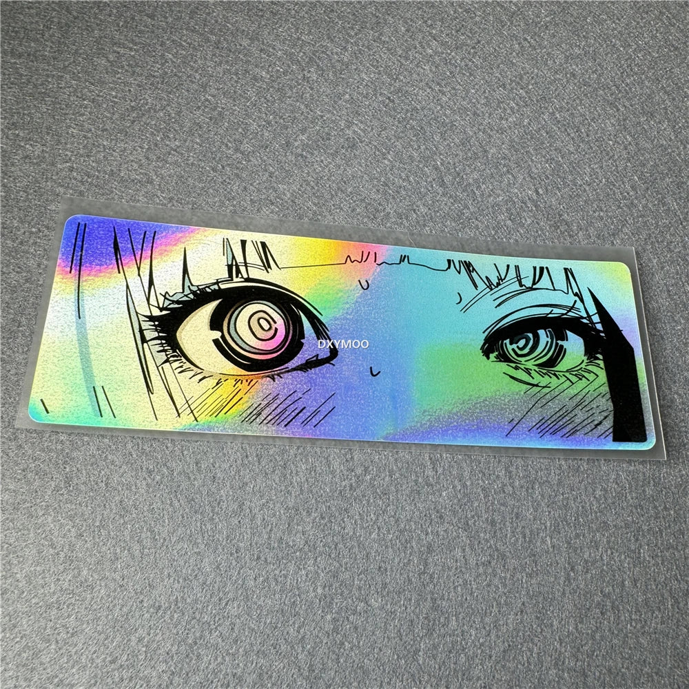 Japanese Anime Girl Peeker Stickers Peeping Eyes Motor Racing