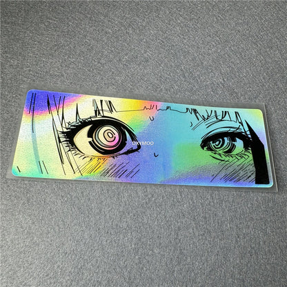 Japanese Anime Girl Peeker Stickers Peeping Eyes Motor Racing
