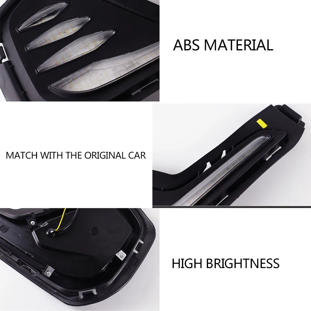 For Onix Chevrolet Fog Lights LED Headlight Drl Front Chevrolet