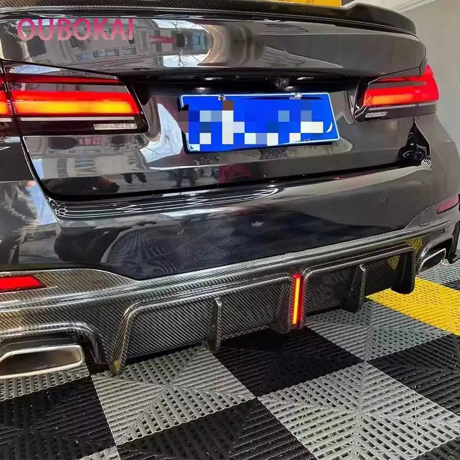 For BMW 5 Series M5 F90 G30 G38 540I 530 Carbon Fiber Rear