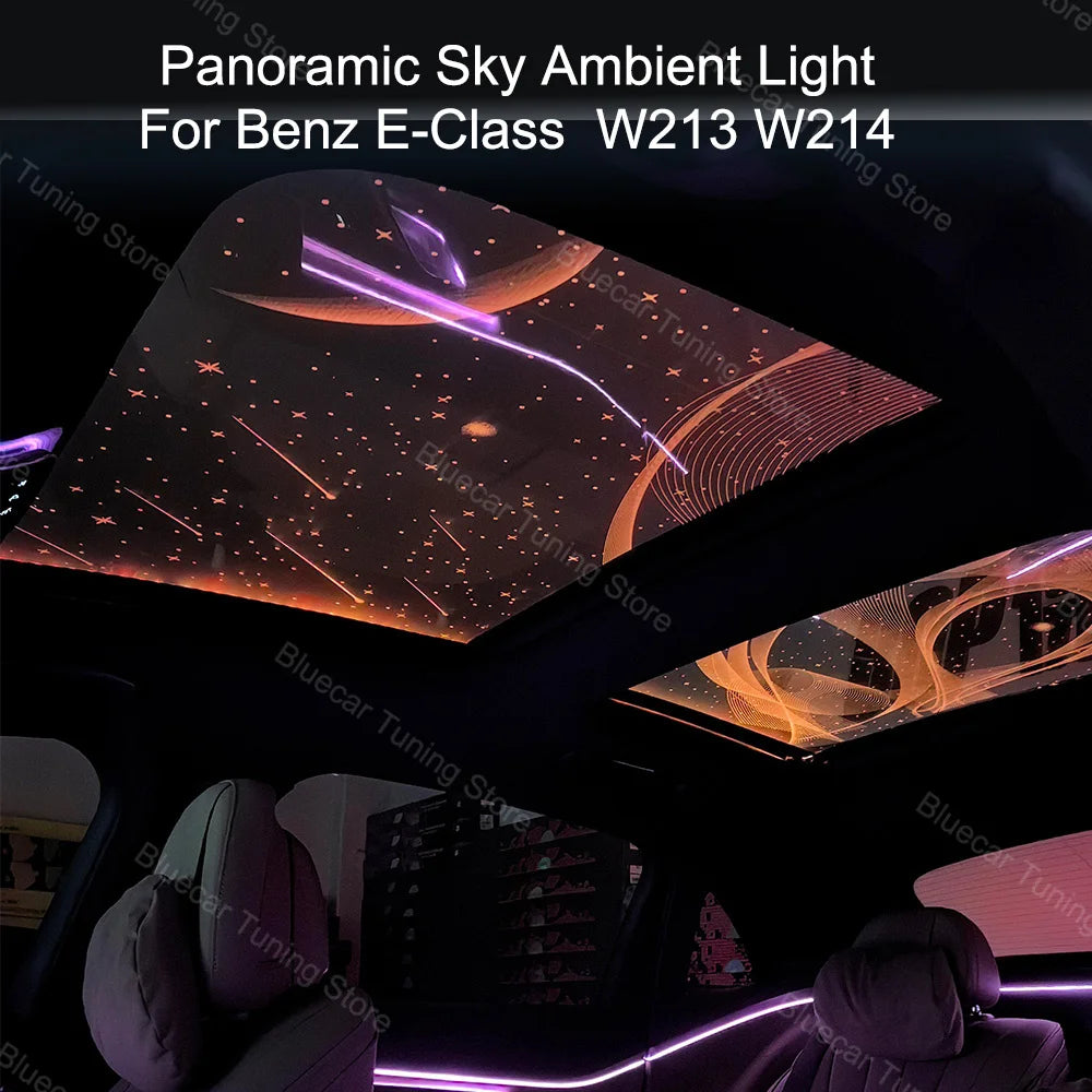 For Benz E-Class W213 W214 Original Panoramic Sky Ambient Colors
