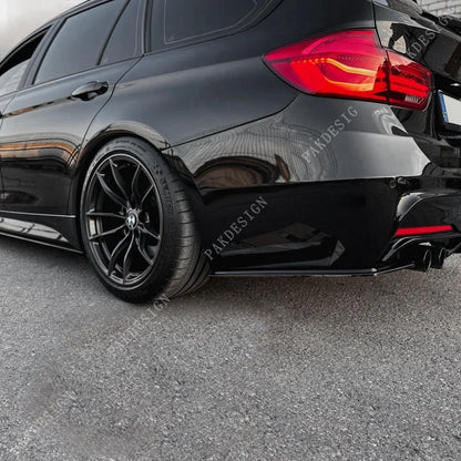 For BMW 3 Series F30 F31 Rear Bumper Splitter Spoiler Corner