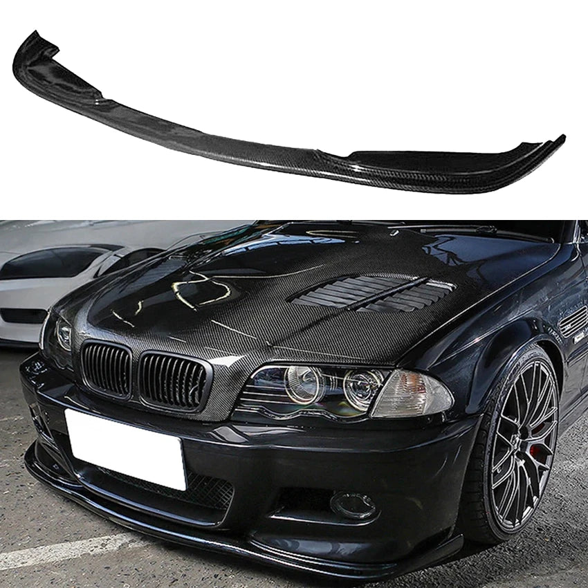 For BMW 3 Series E46 M3 1998 2005 Hm Type Front Bumper Lip Chin