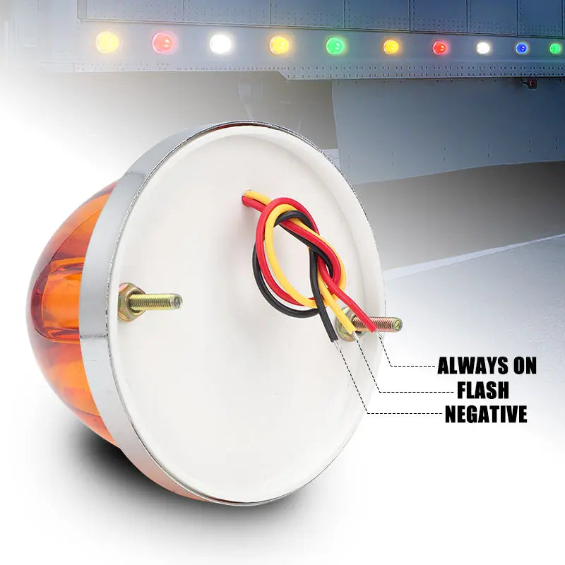 12V 24V Cab Roof Side Signal Indicator Truck Rear