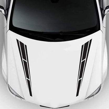 For Personalized Stripe Hood Stickers Automobiles Supplies Cover