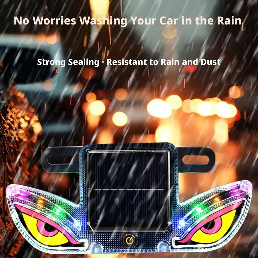 Solar Powered Motorcycle Eagle Eye Warning anti-collision Strobe