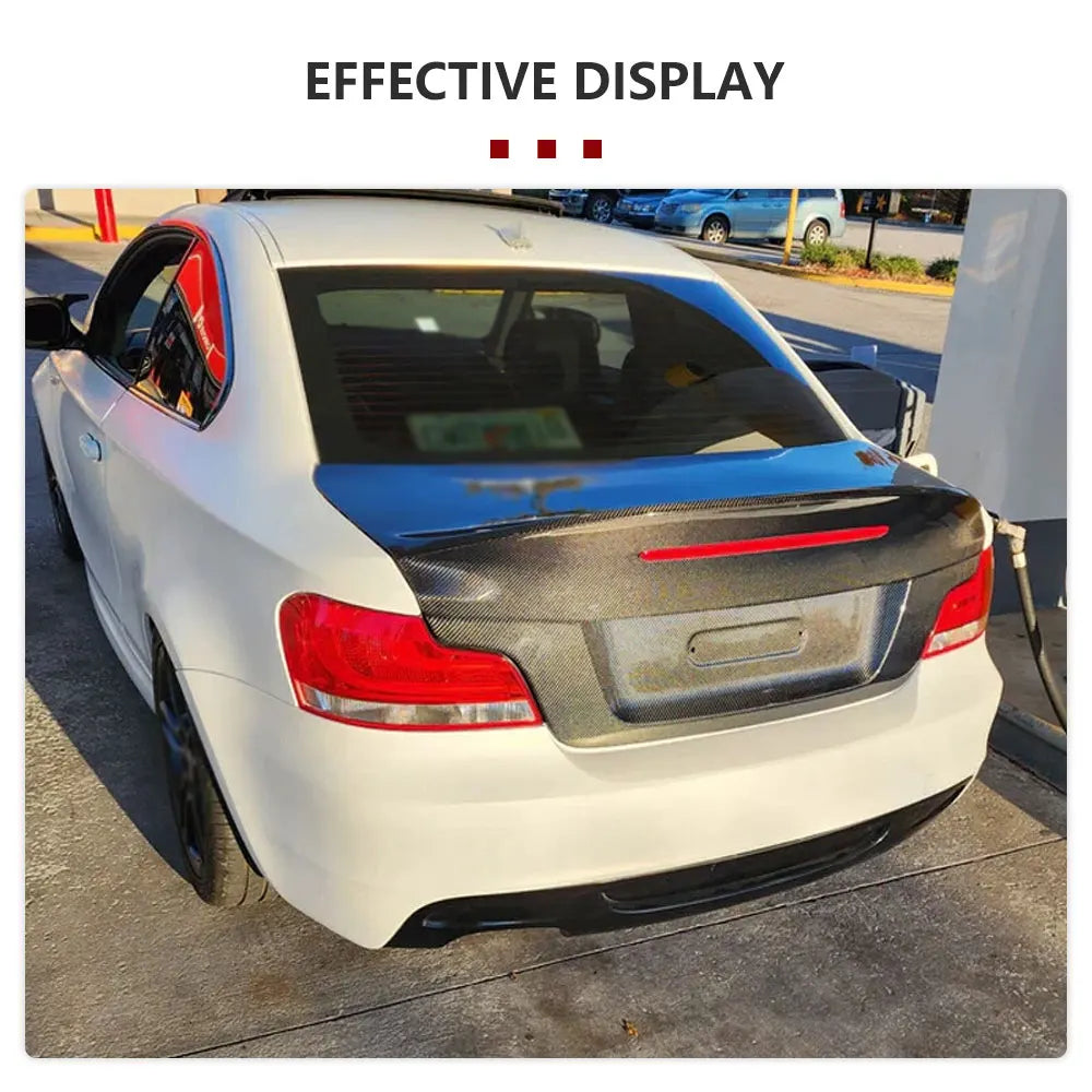 For BMW 1 Series E82 1M Rear Trunk Cover 2008-2013 Boot Lid Trim