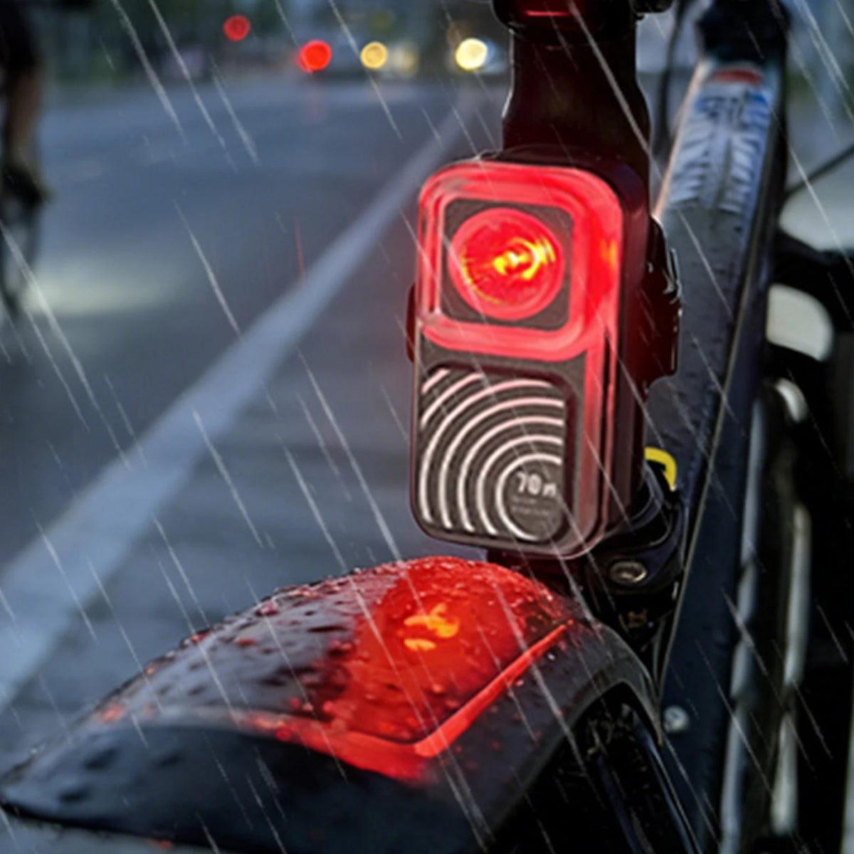Radar Sensor Bicycle Taillight Waterproof Brake Sensing