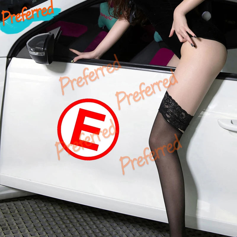 Racing Stickers E Electric Arrow Emergency Motorsport Vinyl Decal