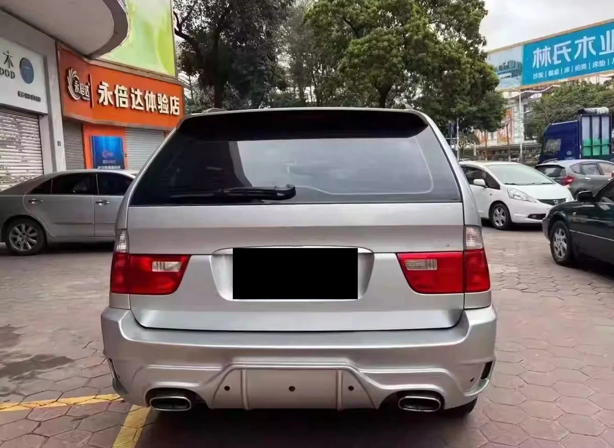 For BMW X5 E53 2004-2008 Convert Body Kit Front Rear Bumper