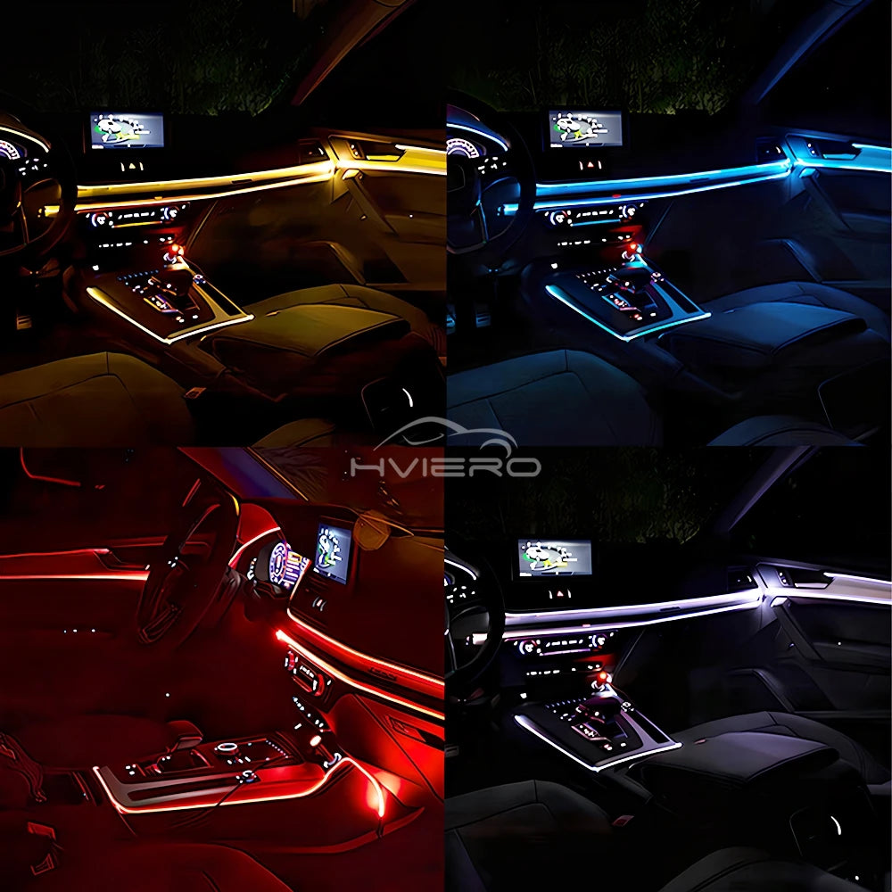 5M Interior Lighting Door Strip Garland Wire Rope Tube