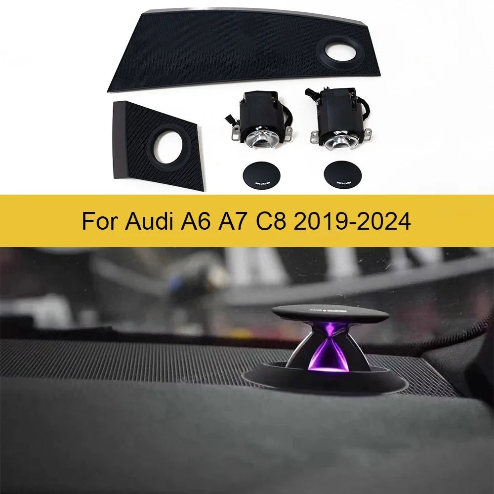For Audi A4L A5 A6L A7 Color Lifting Tweeter Speaker Q5 Q7 Q8