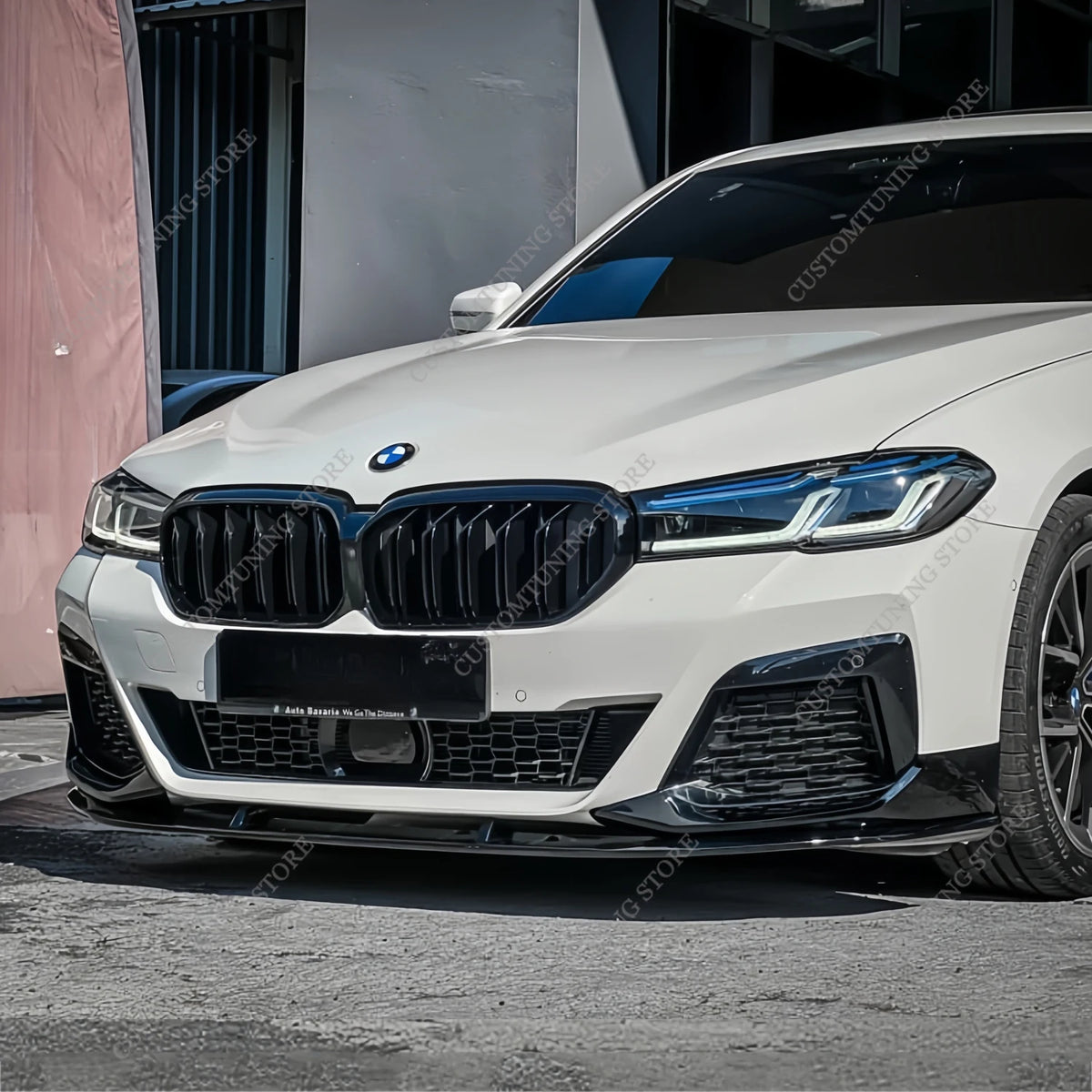 For BMW G30 G31 Lci M Sport Mp Front Bumper Lip Spoiler Splitter