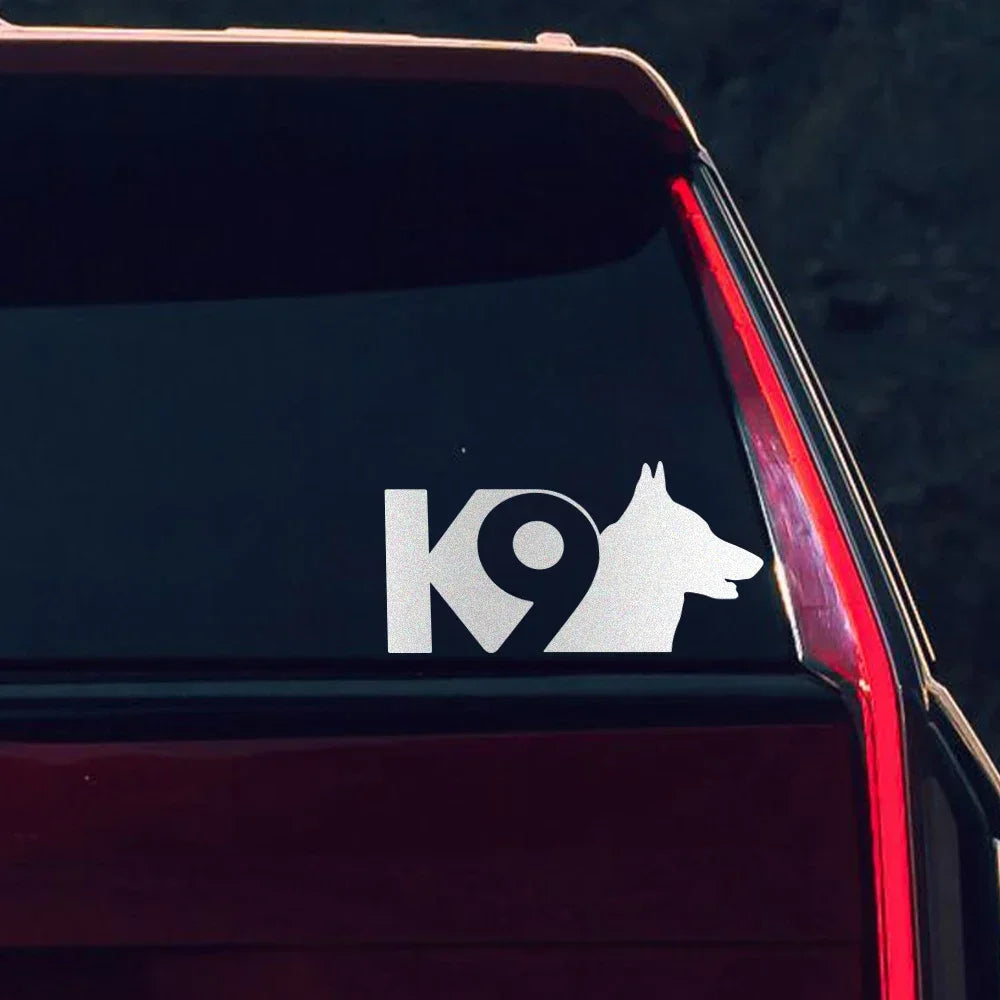 1PC Creative K9 Dog Sticker self-adhesive Vinyl Decal Truck