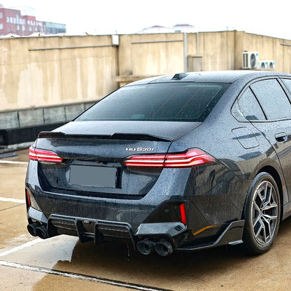 For BMW 5 Series G60 530I Carbon Fiber Muffler Tailpipes Exhaust