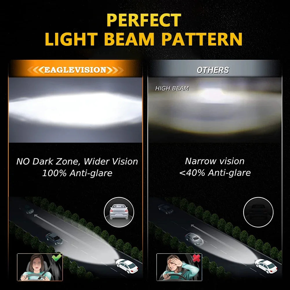 For Toyota Pickup Headlight 5X7 6X7 Drl Brightest Truck hi-lo